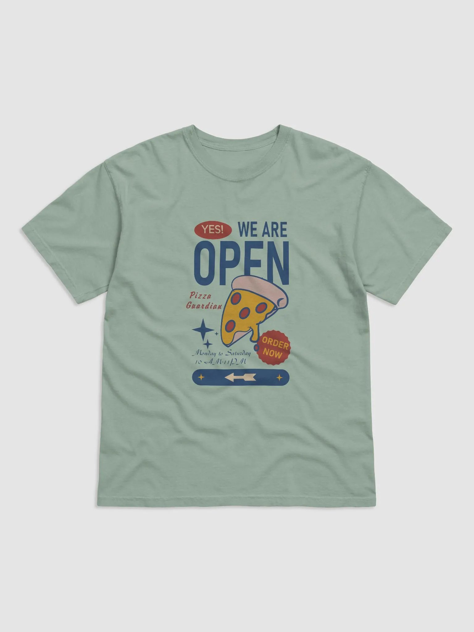 Cheesy Slice Open for Orders Tee product image (3)