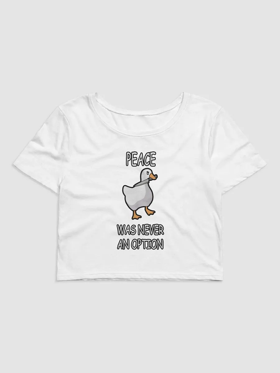 Knife Goose Women's Cropped T-Shirt product image (1)
