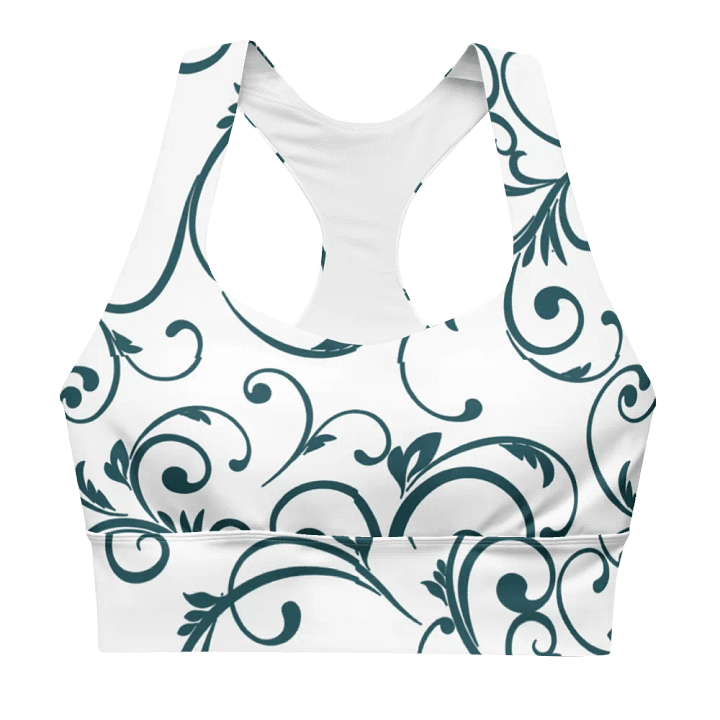 Teal Twirl Bra Top product image (1)
