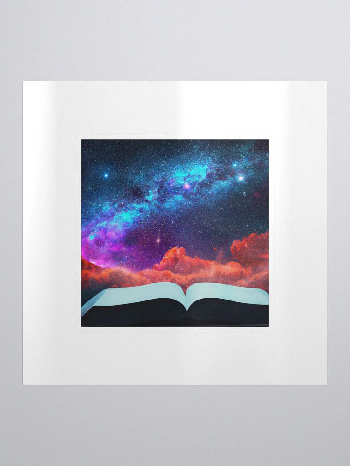 Galactic Wild Book Omega Sticker product image (1)