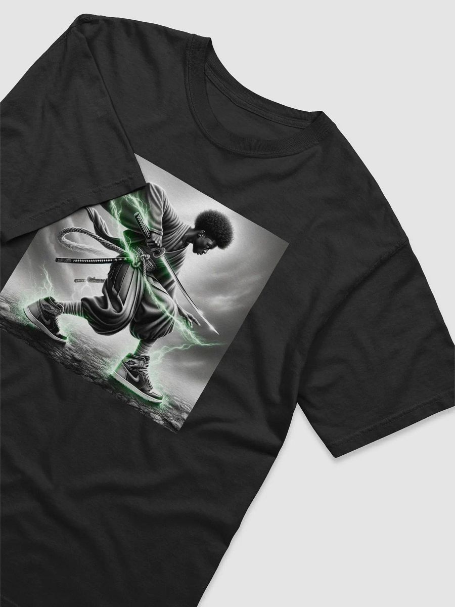 Black Samurai Tee Green product image (11)
