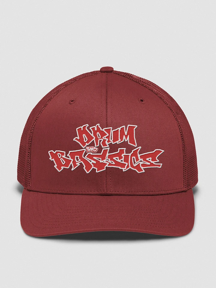 Stacked Graffiti (RED) Trucker Hat product image (7)