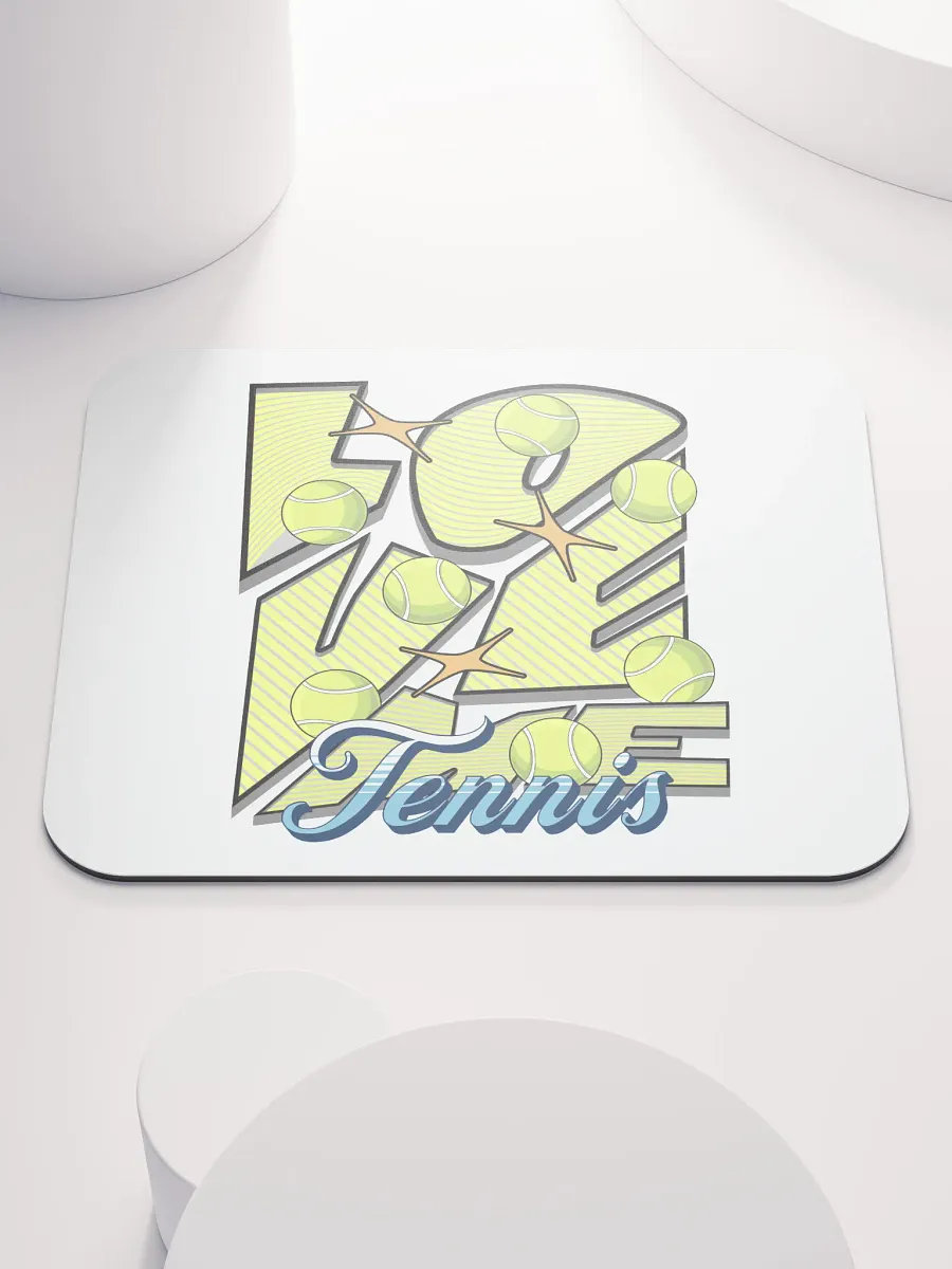 Love Me Tennis Mouse Pad product image (2)