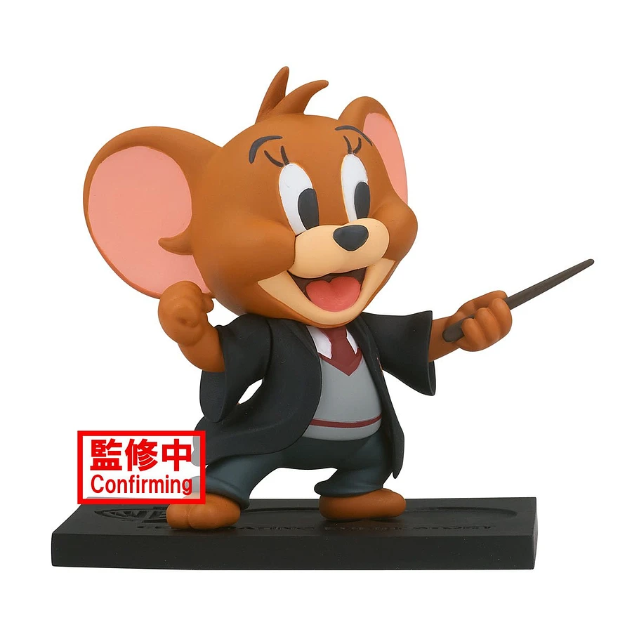 Banpresto Tom and Jerry Gryffindor Jerry WB 100th Anniversary Collection Statue - Adorable Plastic Collectible product image (2)
