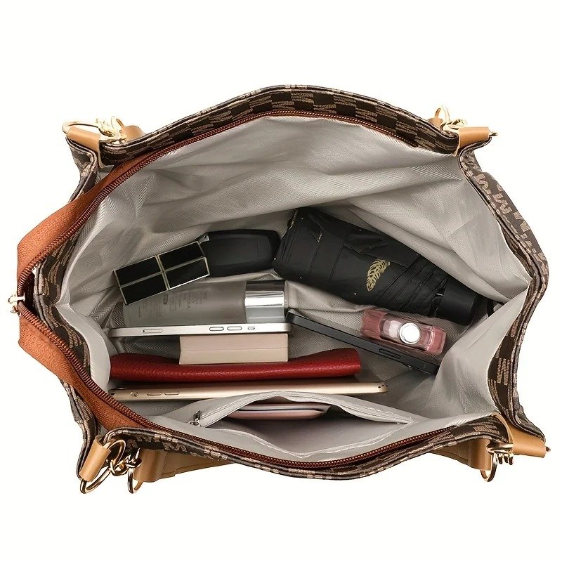 Vintage Geometric Tote, Shoulder & Handbag product image (6)