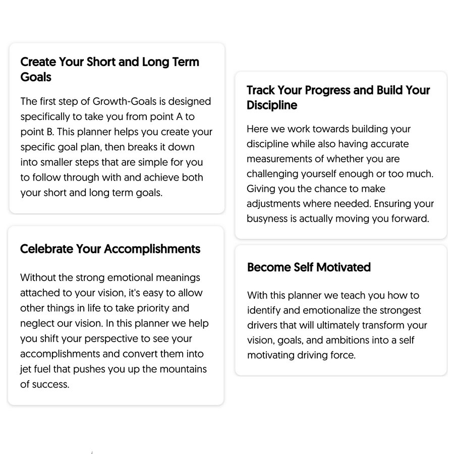 The Growth Goals Planner product image (5)
