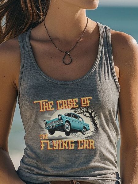 Ford Anglia Vintage Retro Pulp Horror Tank Top product image (1)