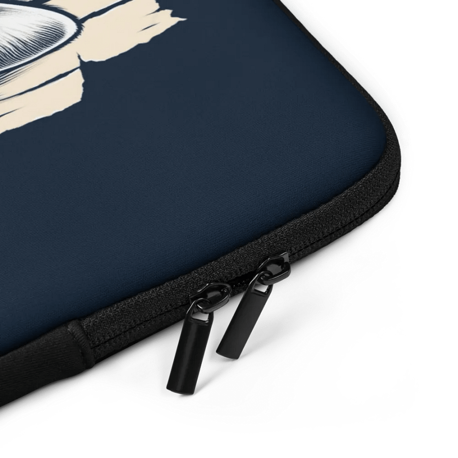 Peekaboo Kitty Laptop Sleeve product image (4)