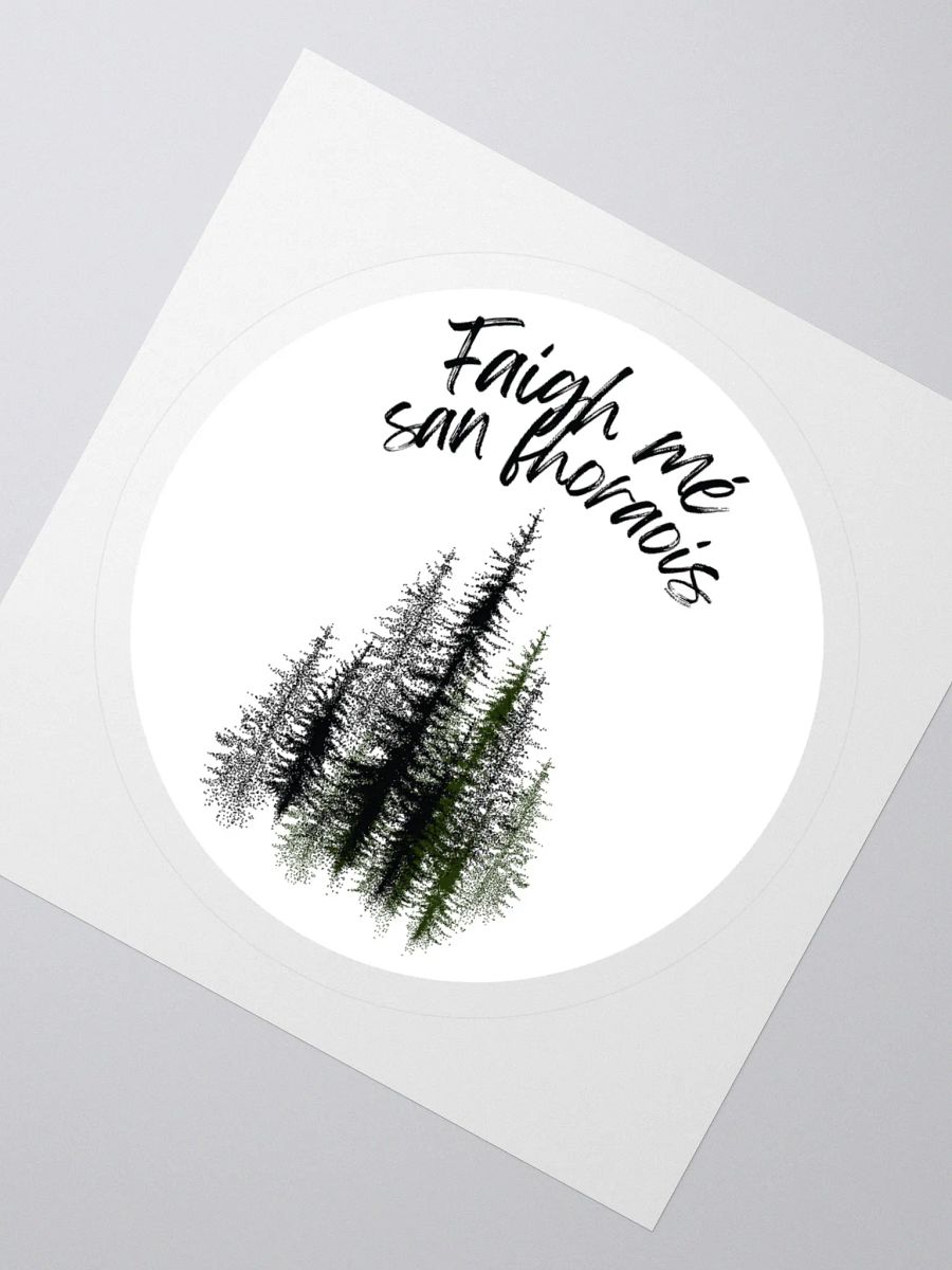Faigh mé san fhorais (Find me in the forest) Sticker product image (6)