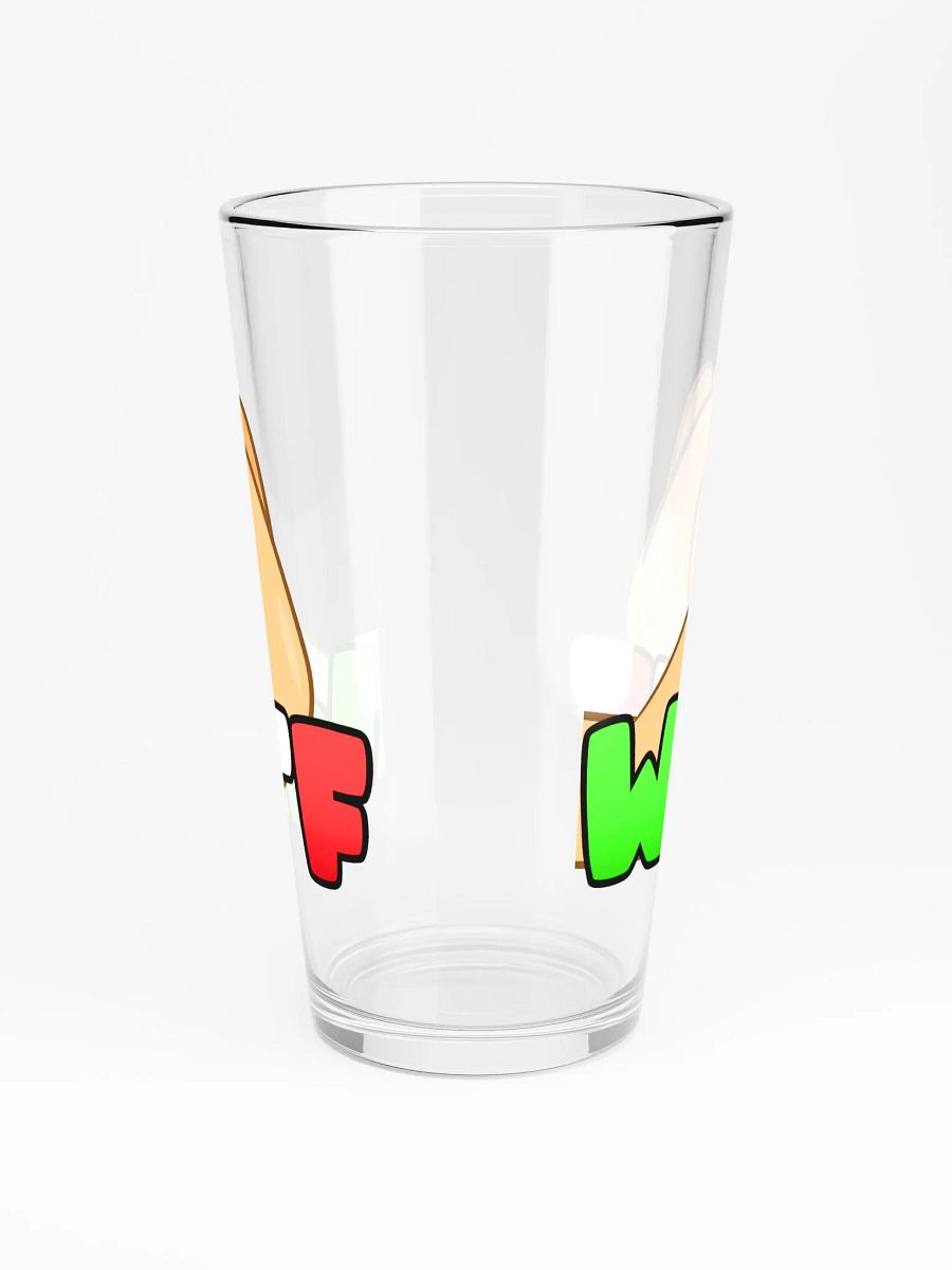 WTF Pint Glass product image (2)