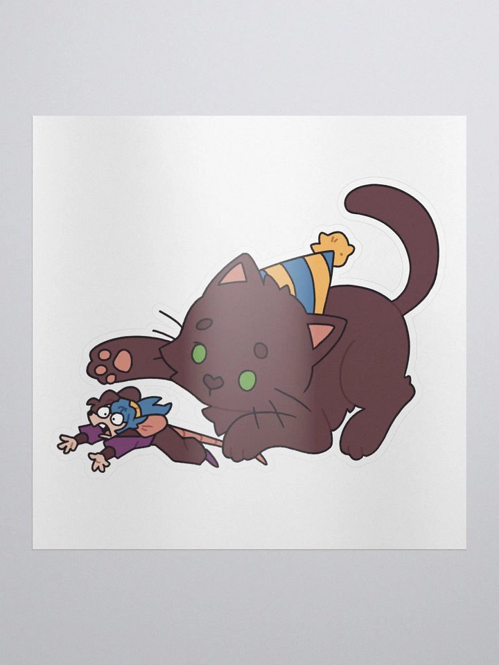 A Celebratory Chase Sticker product image (1)
