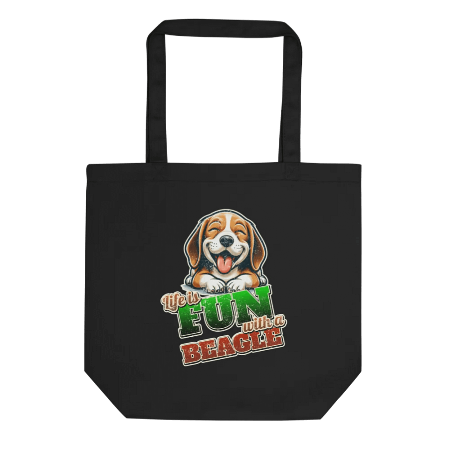 Fun Beagle Eco Tote Bag product image (1)