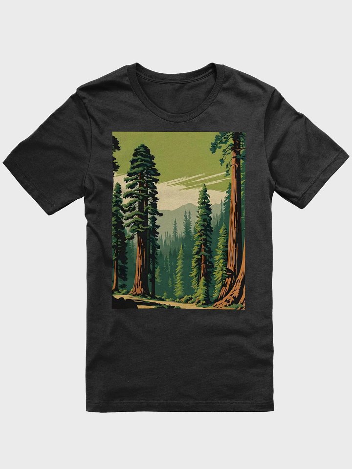 Retro Style Giant Sequoia Forest T-Shirt product image (1)