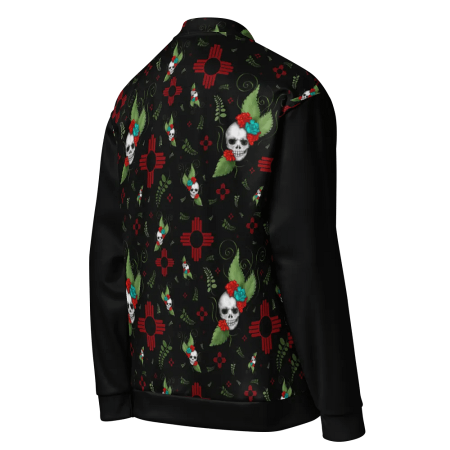Floral Skulls Zia Bomber Jacket product image (9)