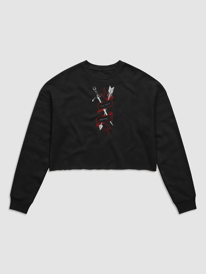 I'll Have Both Crop Sweatshirt product image (1)