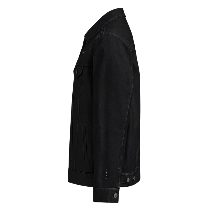 THE CLASSIC Black Wash Denim Jacket product image (2)