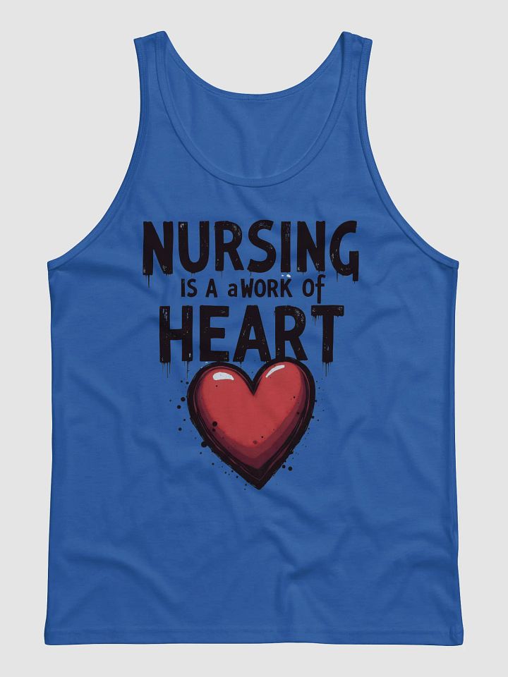 Heartfelt Nursing Tribute Tank product image (1)
