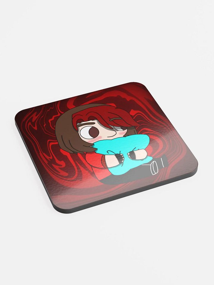 AMPIKANS With An Pillow - Glossed Cork Coaster product image (2)