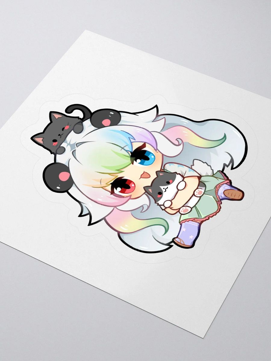 Kyoko and Cats Sticker product image (3)