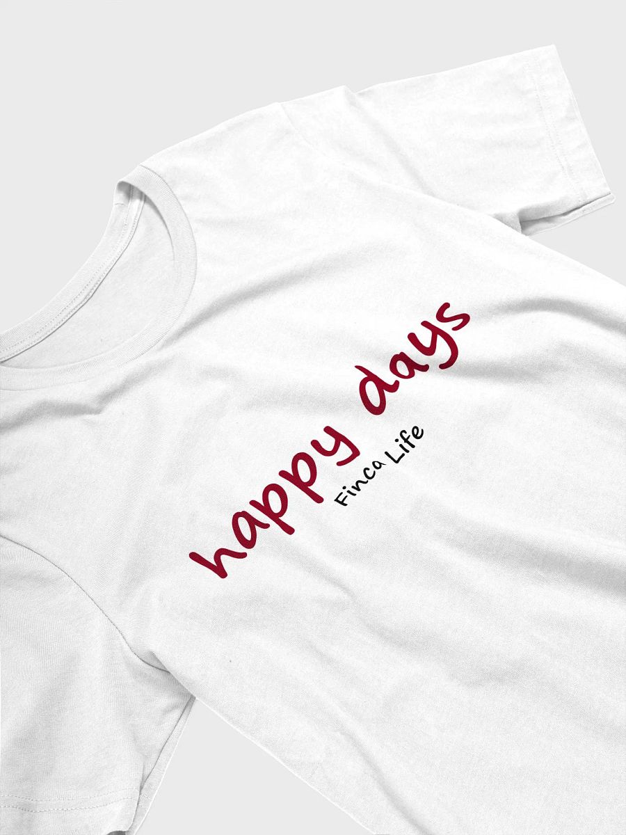 Happy Days tee 1 - white product image (3)