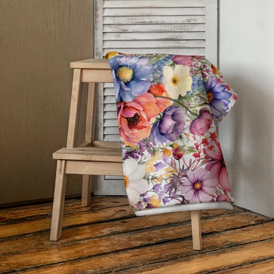 Floral Burst Sublimated Towel product image (3)