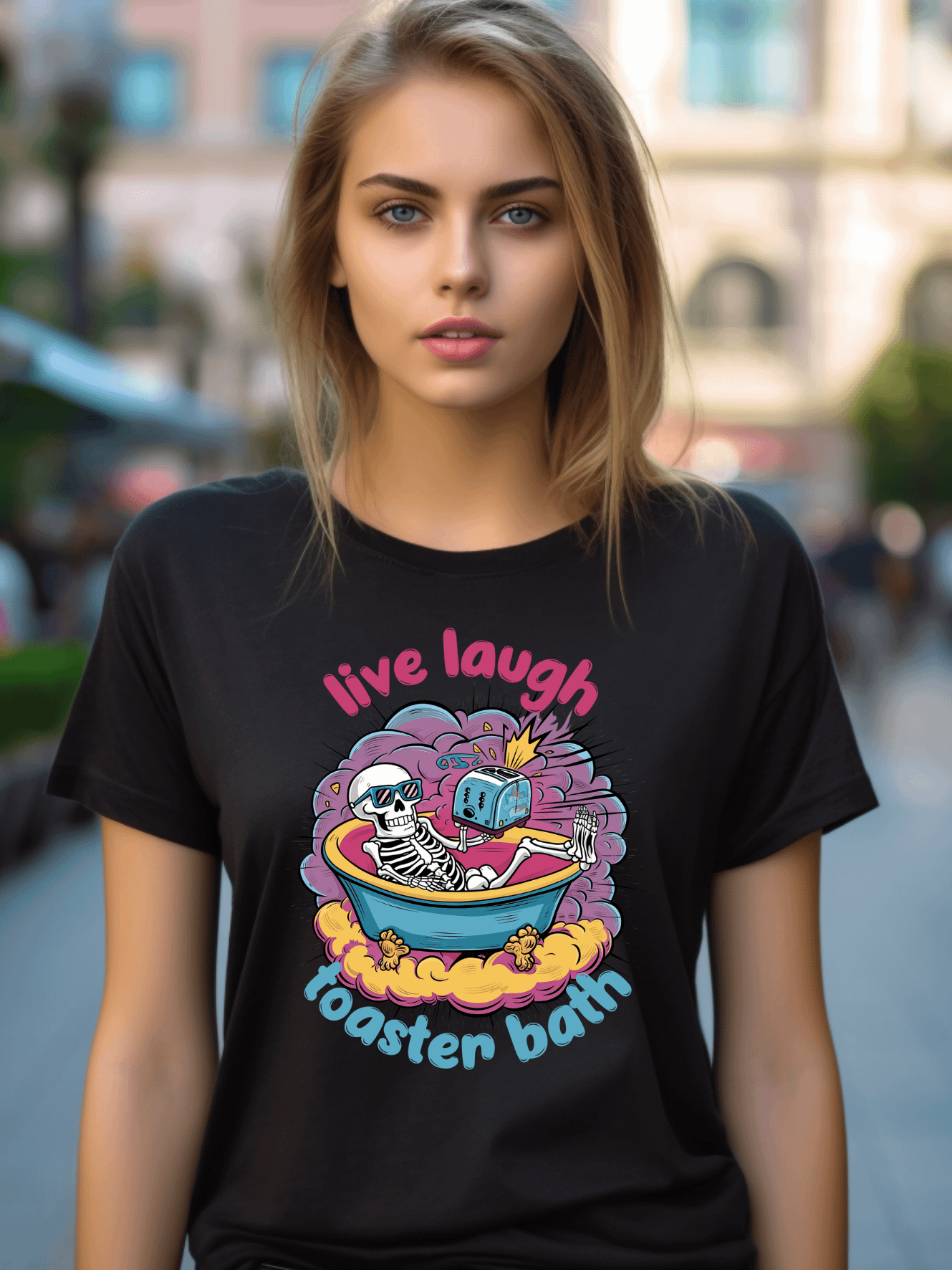 Toaster Bath Unisex T-Shirt product image (1)