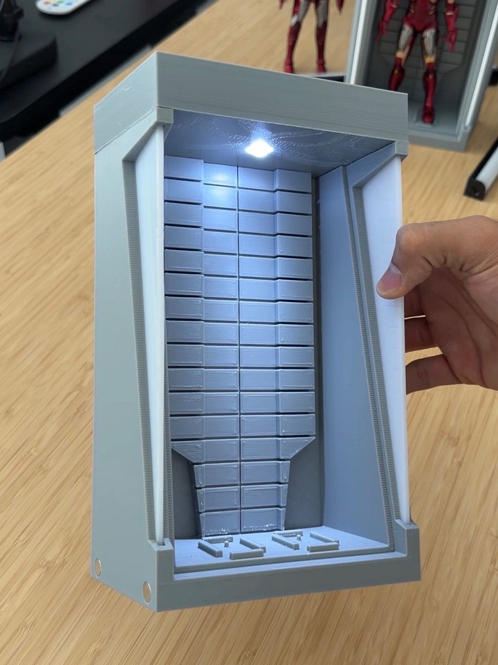 3D File - Iron Man (Action Figure) Display Case product image (1)