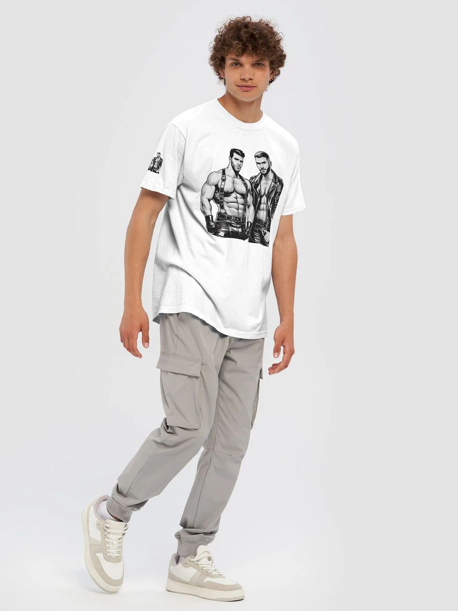 Leder Chaps in Chaps Leather Bikers Hangout Pride Graphic Design T Shirt product image (7)