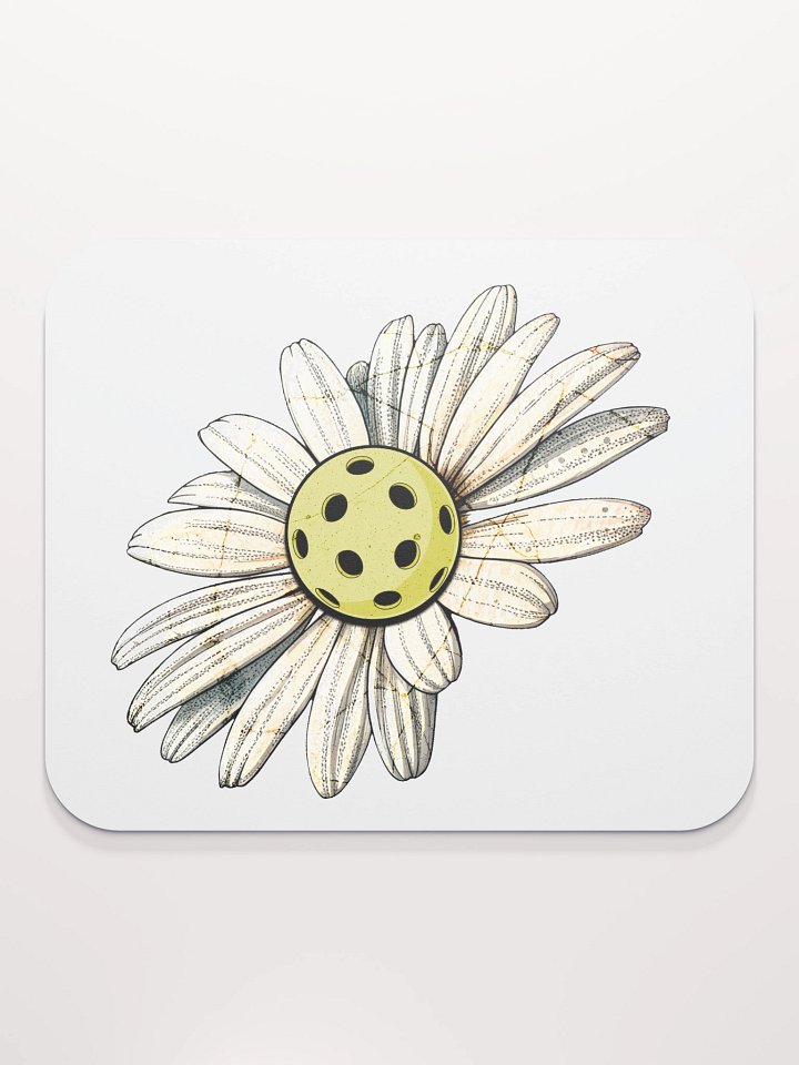 Flower Daisy Pickleball Mouse Pad product image (1)