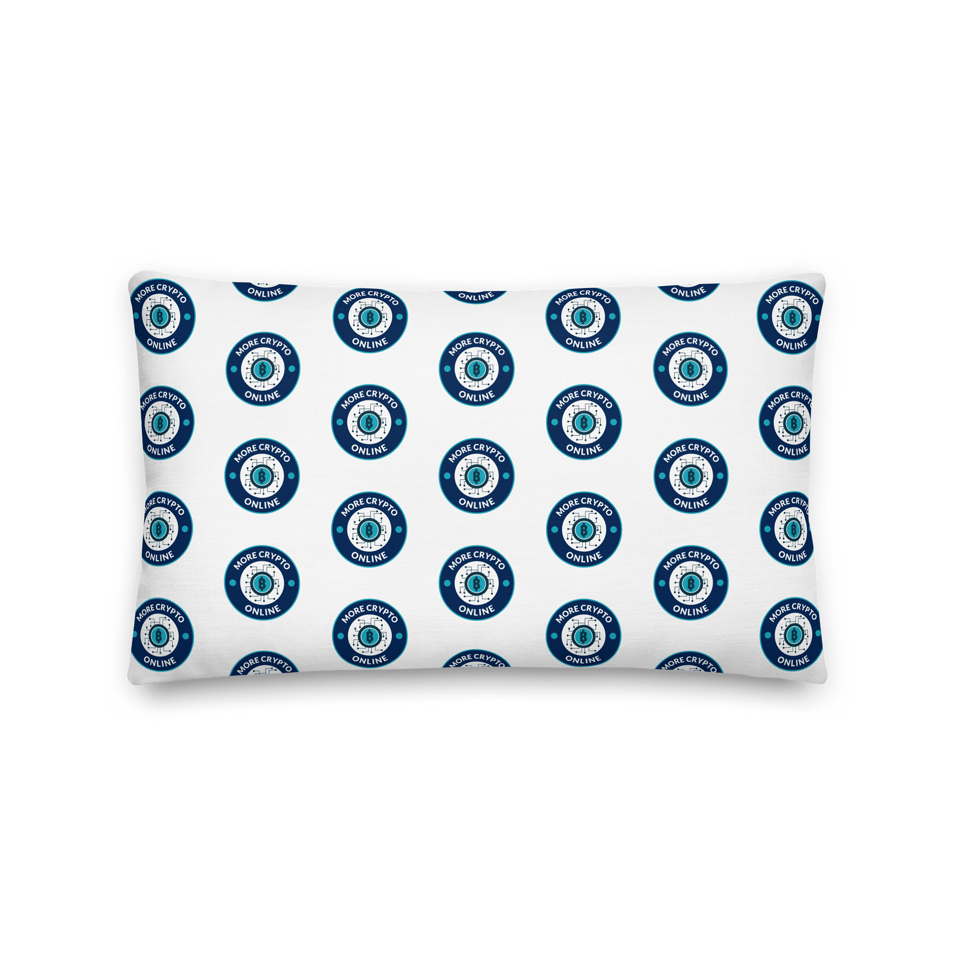 More Crypto Online Premium Logo Pillow product image (2)