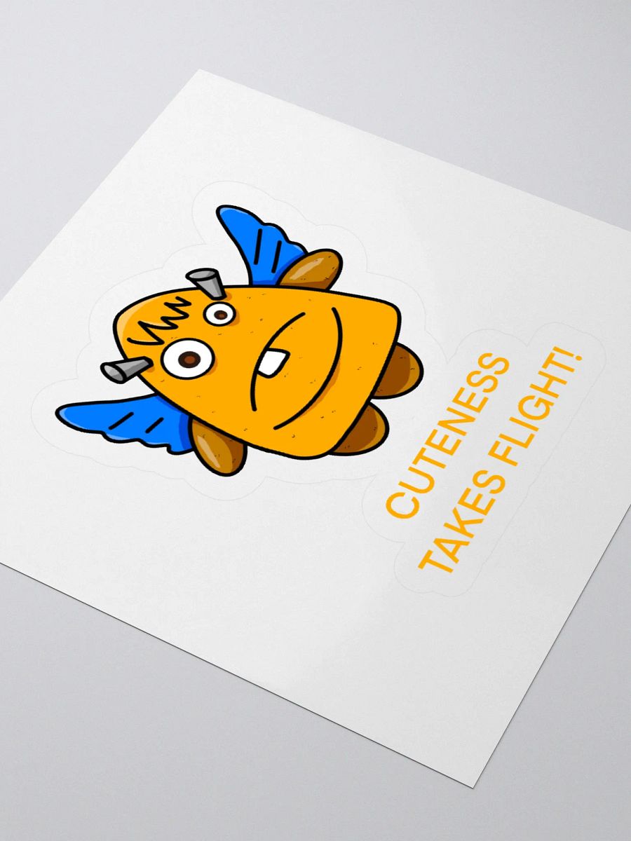 Cuteness takes flight Kiss Cut Stickers product image (9)
