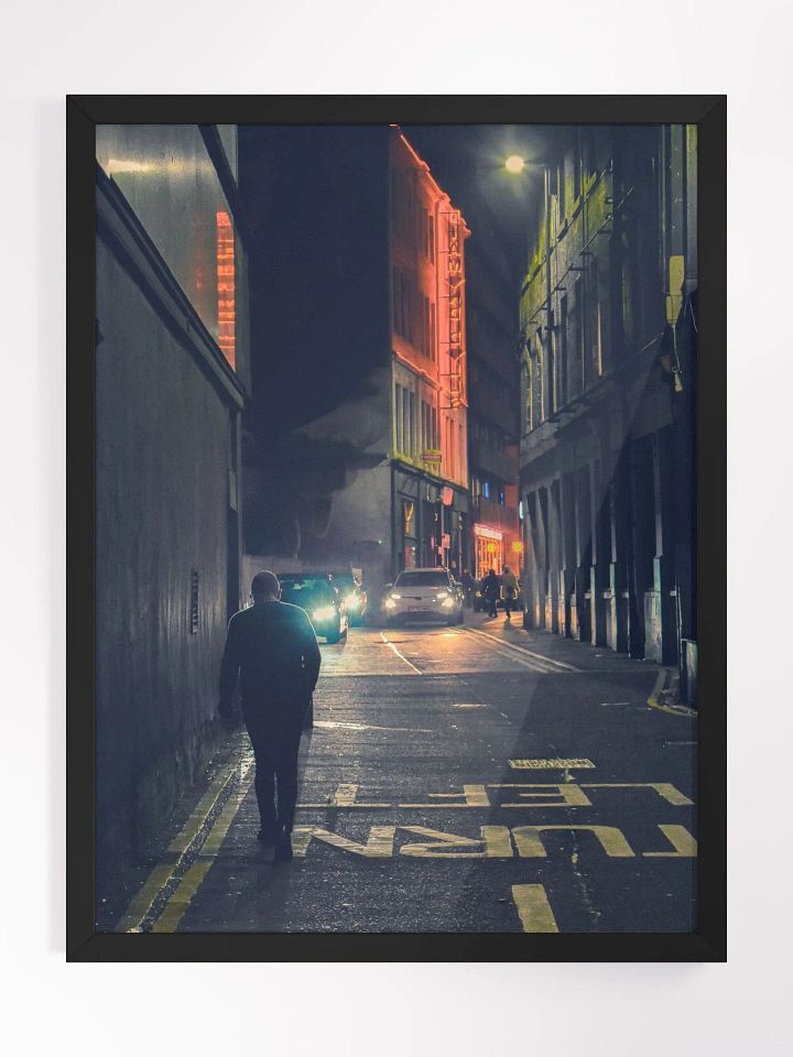 Glasgow Eyes Collection Framed Print product image (1)