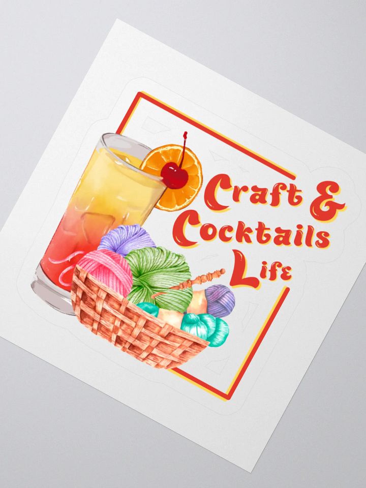 Craft & Cocktails Life Sticker product image (2)