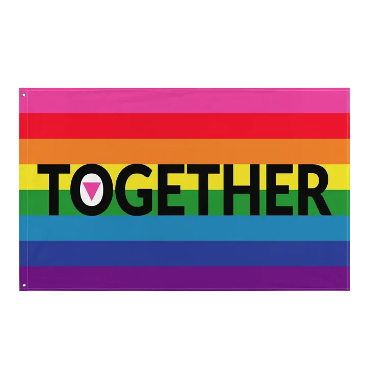 Together Rainbow Pride Flag product image (1)