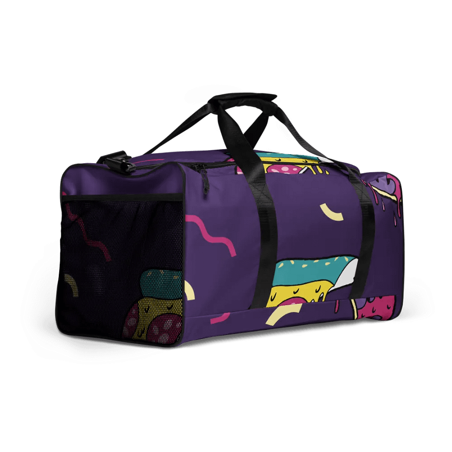 Whimsical Pizza Party All-Over Duffle Bag product image (2)
