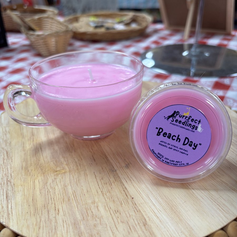 Beach Day Candle-One Of a Kind product image (1)