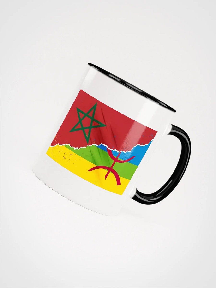 Moroccan-Amazigh Flag Ceramic Mug product image (7)