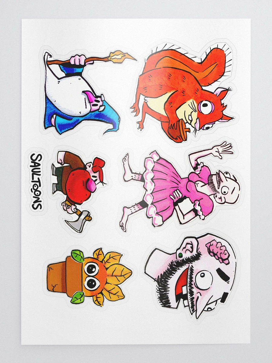 Saultoons Character Sticker Pack product image (3)