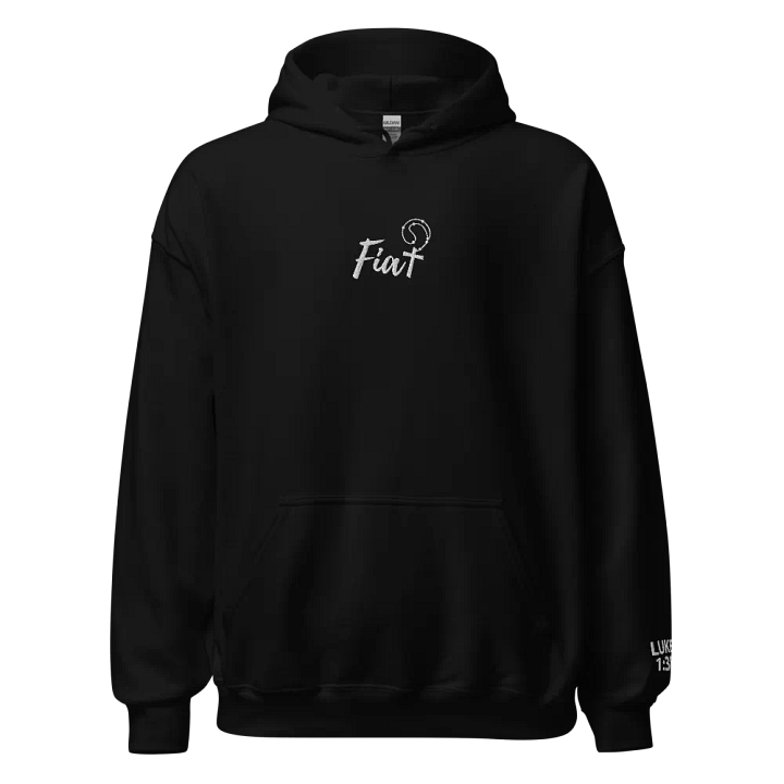 Fiat Rosary Hoodie Center - Embroidery product image (1)