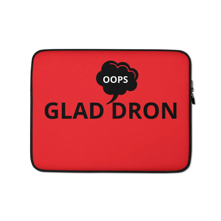 Oops! Graphic Laptop Sleeve product image (1)