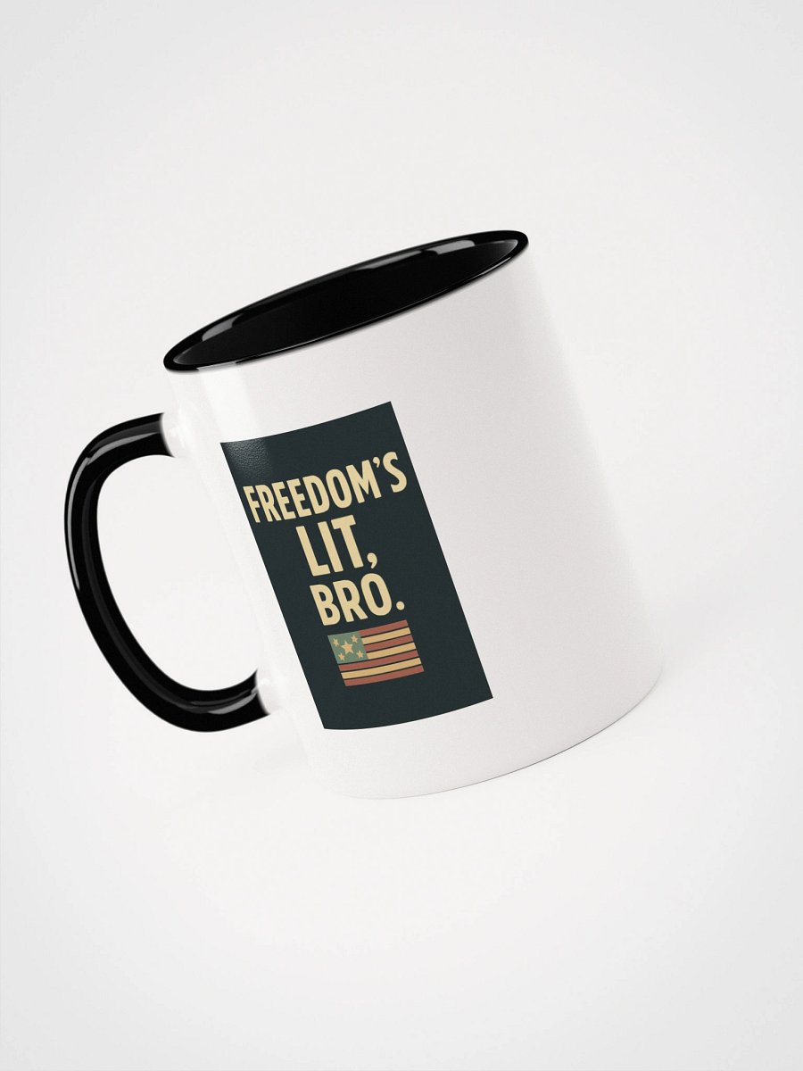 Freedom’s Lit, Bro — Mug product image (3)