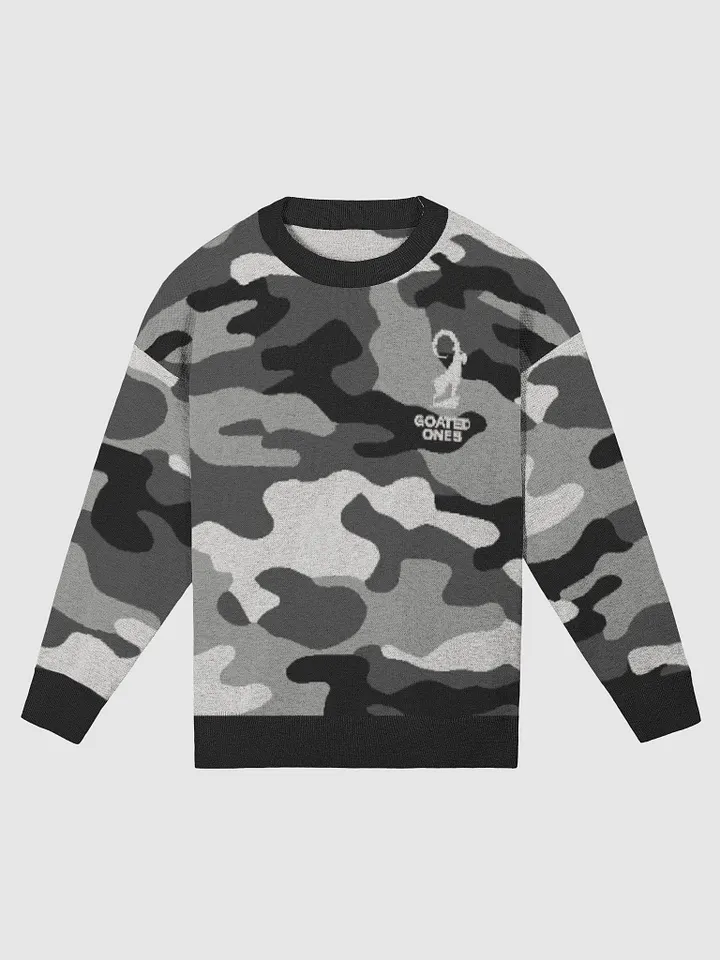 Goated White Camo Sweater product image (1)