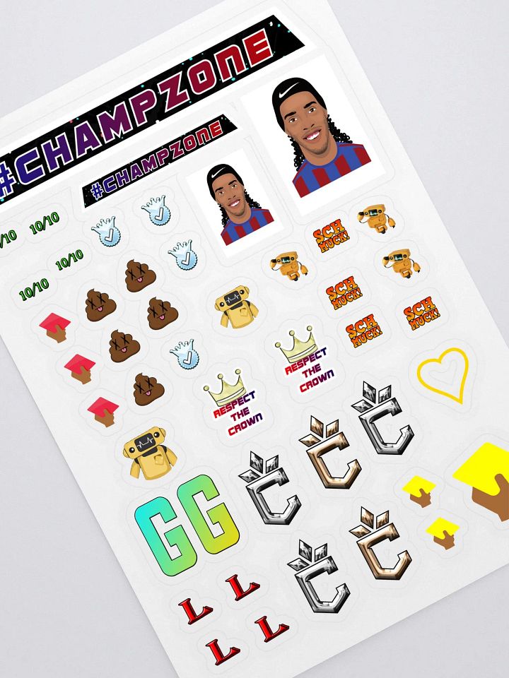 Champ Sticker Sheet 2 product image (1)