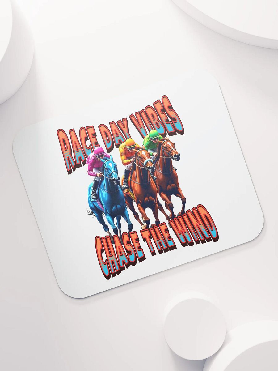 Race Day Vibes Chase The Wind Horse Racing Mouse Pad product image (5)