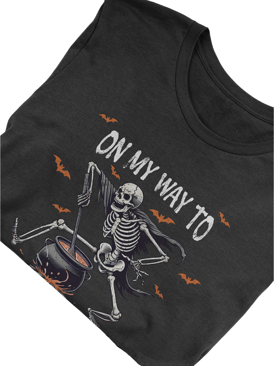 On My Way to Stir the Pot - Funny Halloween T-shirt product image (5)