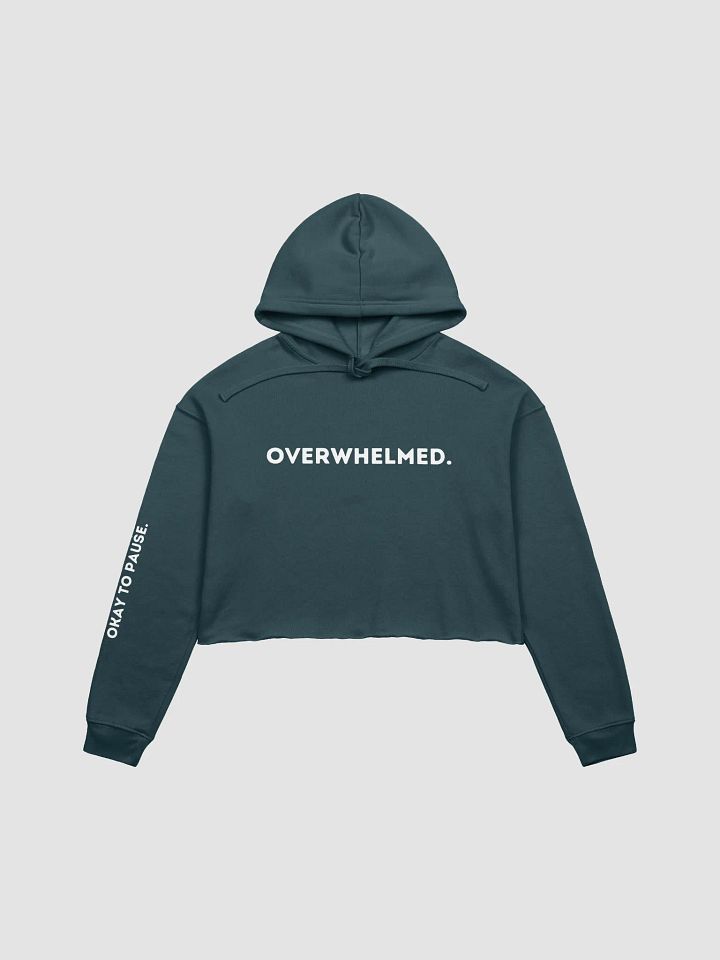Overwhelmed - Take a Moment, It's Okay to Pause - Premium Crewneck Sweatshirt product image (1)