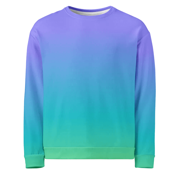 PrismFlow Unisex All‑Over Print Sweatshirt product image (1)