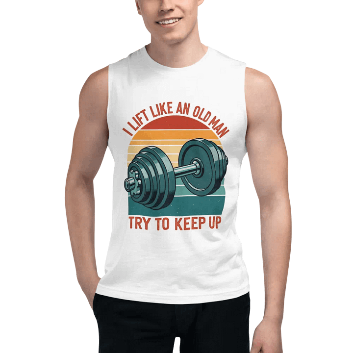 Sunset Lift Muscle Tank product image (2)