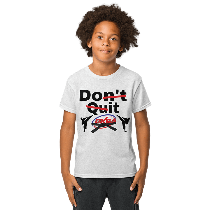 Kid's "Don't Quit" regular T-shirt product image (4)