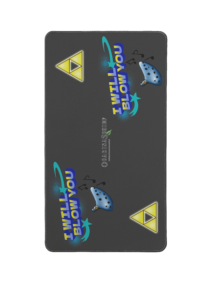 Blow You Desk Mat 12" x 22" product image (1)